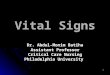 1 Vital Signs Dr. Abdul-Monim Batiha Assistant Professor Critical Care Nursing Philadelphia University