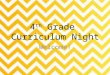 4 th Grade Curriculum Night Welcome!. Who are the 4 th grade teachers? Mrs. Groneck Mrs. McMillan Ms. Scheid Mrs. Staton Ms. Taylor Mrs. Webster