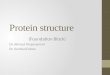 Protein structure (Foundation Block) Dr. Ahmed Mujamammi Dr. Sumbul Fatma