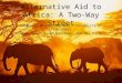 Alternative Aid to Africa: A Two-Way Street Engineers Without Borders – University of Cincinnati Alex Jones, Kevin Knollman, and Max Poyle
