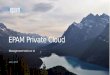 EPAM Private Cloud Management tools on UI June, 2015