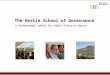 The Hertie School of Governance A Professional School for Public Policy in Berlin