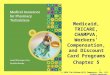 1 Medicaid, TRICARE, CHAMPVA, Workers’ Compensation, and Discount Card Programs Chapter 5 © 2010 The McGraw-Hill Companies, Inc. All rights reserved