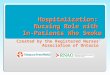 Hospitalization: Nursing Role with In-Patients Who Smoke Created by the Registered Nurses’ Association of Ontario