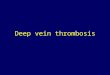 Deep vein thrombosis. Color duplex scan of DVT Venogram shows DVT