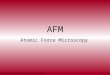 OU NanoLab/NSF NUE/Bumm & Johnson AFM Atomic Force Microscopy