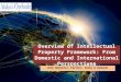 Overview of Intellectual Property Framework: From Domestic and International Perspectives Uche Nwokocha, Partner, Aluko & Oyebode