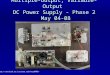 Multiple-Output, Variable-Output DC Power Supply - Phase 2 May 04-08