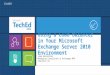 Using a Load Balancer in Your Microsoft Exchange Server 2010 Environment Jaap Wesselius Managing Consultant & Exchange MVP Inovativ UC EXL307
