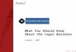© Blaqwell, Inc. 2007 What You Should Know About the Legal Business Summer, 2007