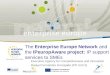 The Enterprise Europe Network and the IPeuropAware project: IP support services to SMEs Executive Agency for Competitiveness and Innovation Raquel Fernandez