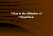 What is the diffusion of innovations? Different Approaches to the study of innovation. Rogers - communications and/as development paradigm. Winston/Bjiker