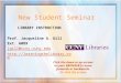 New Student Seminar LIBRARY INSTRUCTION Prof. Jacqueline A. Gill Ext. 6089 jgill@ccny.cuny.edu  Click the down or up arrows