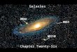 Galaxies Chapter Twenty-Six. Guiding Questions How did astronomers first discover other galaxies? How did astronomers first determine the distances to