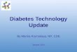 Diabetes Technology Update By Marina Krymskaya, NP, CDE January, 2010