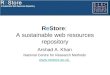 ReStore: A sustainable web resources repository Arshad A. Khan National Centre for Research Methods 