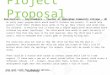 Project Proposal o Description: - Ray Chambers – Teacher At Uppingham Community College - UK An early years program which would benefit children and parents