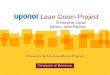 Lean Green Project Christopher Lanari Advisor: Jane Paulson