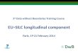 3 rd Data without Boundaries Training Course EU‐SILC longitudinal component Paris, 19-21 February 2014