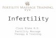 Infertility Clare Blake N.D. Fertility Massage Therapy & Training