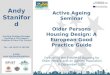 1 Active Ageing Seminar Older Persons Housing Design: A European Good Practice Guide Delivering the Future of Housing for Older People and an Ageing Population
