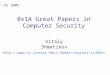 0x1A Great Papers in Computer Security Vitaly Shmatikov CS 380S shmat/courses/cs380s