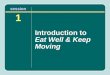 Session 1 Introduction to Eat Well & Keep Moving