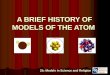 A BRIEF HISTORY OF MODELS OF THE ATOM 2b: Models in Science and Religion