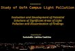 Prepared by the Evaluation and Development of Potential Solutions of Significant Areas of Light Pollution and Dissemination of Findings Proposal for the