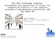 The Mtb Proteome Library: Development and application of assays for targeted MS analysis of the complete proteome of Mycobacterium tuberculosis by SRM