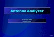 W5BIG Antenna Analyzer By Bob Clunn – W5BIG & Jay Terleski – WX0B