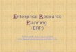 E nterprise R esource P lanning (ERP) SOSE! SITE Open Source ERP 