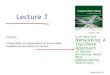Introduction 1-1 Lecture 7 Computer Networking: A Top Down Approach 6 th edition Jim Kurose, Keith Ross Addison-Wesley March 2012 CS3516: These slides