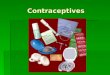 Contraceptives. Contaception Competition  Each group will create a flyer about a different contraception method  You will use the note sheet to find