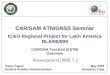 1 CAR/SAM ATN/GNSS Seminar ICAO Regional Project for Latin America RLA/00/009 CAR/SAM Test Bed (CSTB) Overview Carey Fagan Federal Aviation Administration