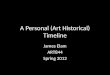 A Personal (Art Historical) Timeline James Elam ART844 Spring 2012