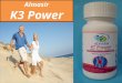 Almasir K3 Power.  K3 power is a Dietary Supplement with Advanced Joint Support Formula  Beneficial in maintaining healthy joint function, cartilage