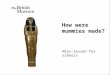 How were mummies made? Mini-lesson for schools. Herodotus (a famous ancient Greek historian) described mummification. His words provide us with written