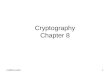 Cs490ns-cotter1 Cryptography Chapter 8. cs490ns-cotter2 Outline Cryptographic Terminology Symmetric Encryption Asymmetric Encryption Hashing Algorithms