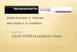 And the CSUN STEM Innovations Team. Presents Enhancing the “T – E “ in STEM Learning