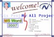 MS.Word MS.PowerPoint MS.Access Inpage Corel Draw Networking (LAN) HTML language MS.Excel Chak#48/12.L Chichawatni Hanif_net48@yahoo.com
