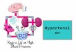 Hypertension. Some causes of hypertension Renal artery stenosis Chronic renal disease Primary hyperaldosteronism (in aldosteron secretion due to a tumor