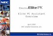 Elite PC Assistant Overview April 2005 NEC Unified Solutions, Inc