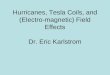 Hurricanes, Tesla Coils, and (Electro-magnetic) Field Effects Dr. Eric Karlstrom