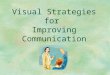 Visual Strategies for Improving Communication. Chinese Proverb I hear and I forget. I see and I remember. I do and I understand
