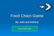 Food Chain Game By: Jack and Anthony Lets get ready to play!