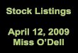 Stock Listings. Definition of a Stock Plain and simple, stock is a share in the ownership of a company. Stock represents a claim on the company's assets