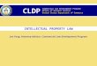 Commercial Law Development Program Office of General Counsel United States Department of Commerce CLDP TEXT INTELLECTUAL PROPERTY LAW Joe Yang, Attorney-Advisor,