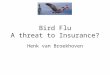 Bird Flu A threat to Insurance? Henk van Broekhoven