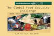 The Global Food Security Challenge ( GLDN for ECA, Dec 18th
